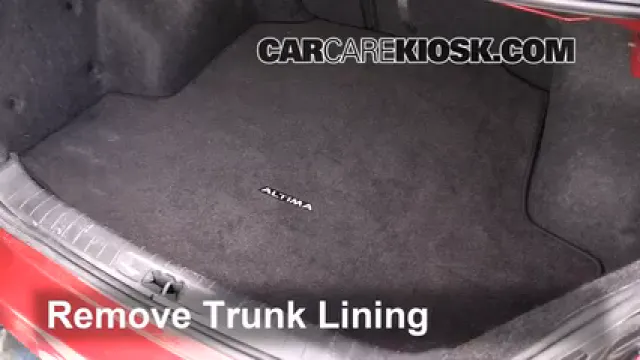 2017 Nissan Altima SL 2.5L 4 Cyl. Jack Up Car Use Your Jack to Raise Your Car